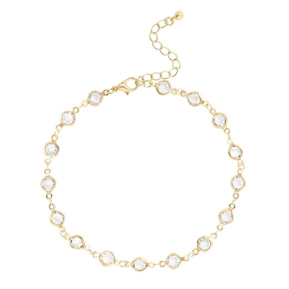 Jessica Simpson gold tone Anklet Set, Set of 3 - Picture 6 of 7